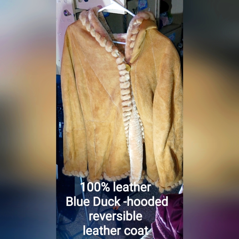***BUY NOW***                           Duck Genuine Fur Coat